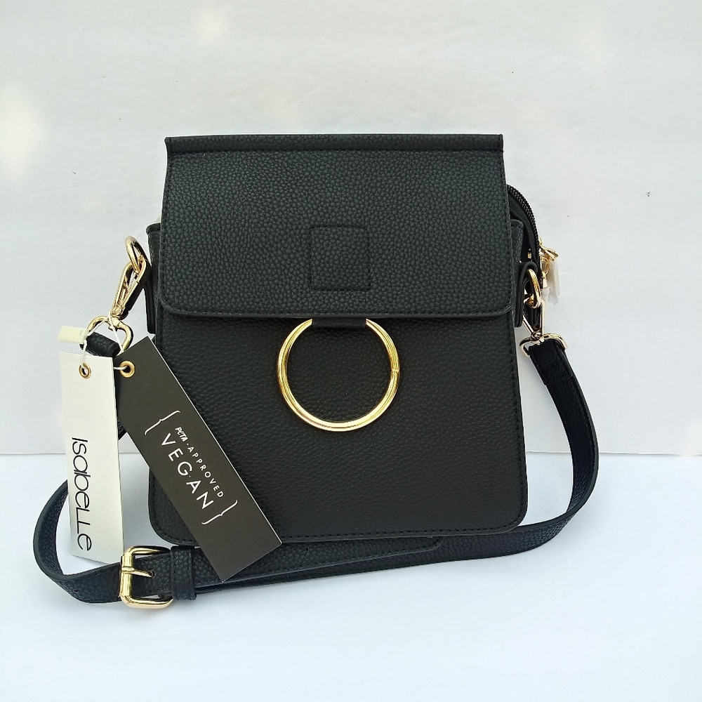 NWT ISABELLE VEGAN CROSSBODY SHOULDER BAG